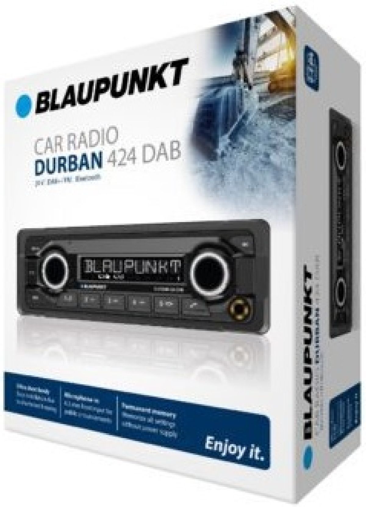 BLAUPUNKT Durban 424 DAB BT 1 DIN DAB / BT 24 Volt