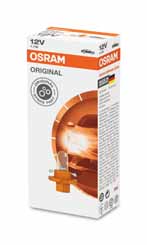 OSRAM Glassockellampe MINIWATT 12V 1,1W BX8,4d