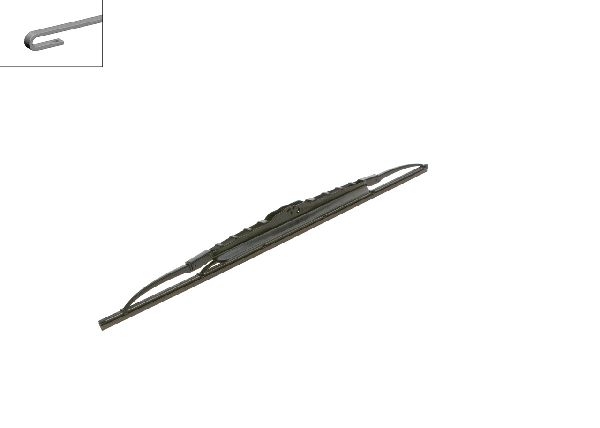 B�gelwischblatt Twin 550mm