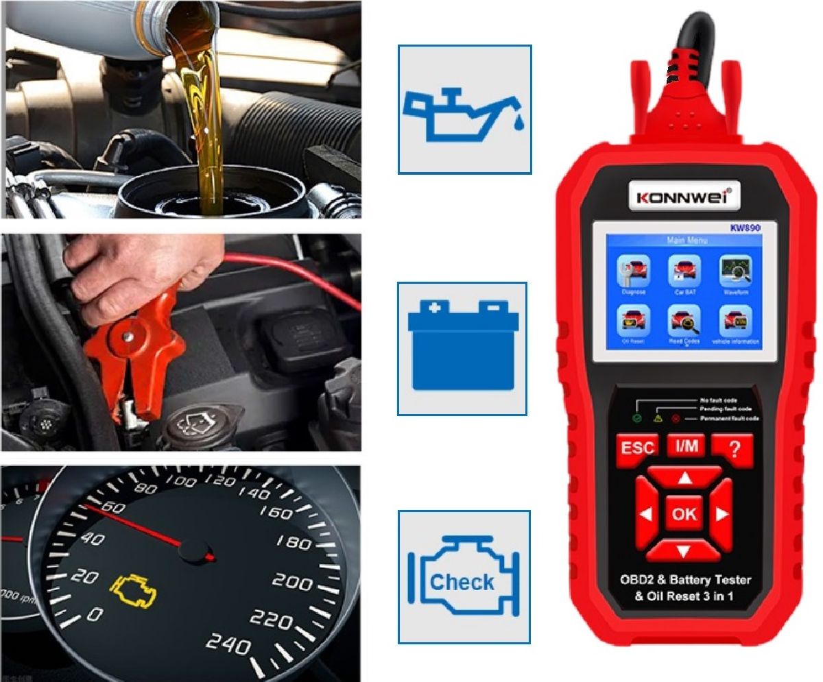 Fahrzeugdiagnosetool, OBDII-Scanner 