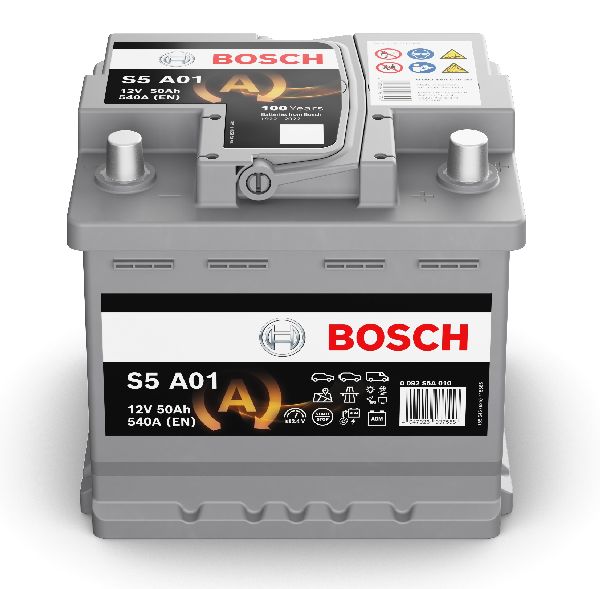 AGM-Batterie Bosch 12V/50Ah/540A LxBxH 207x175x190mm/S:0
