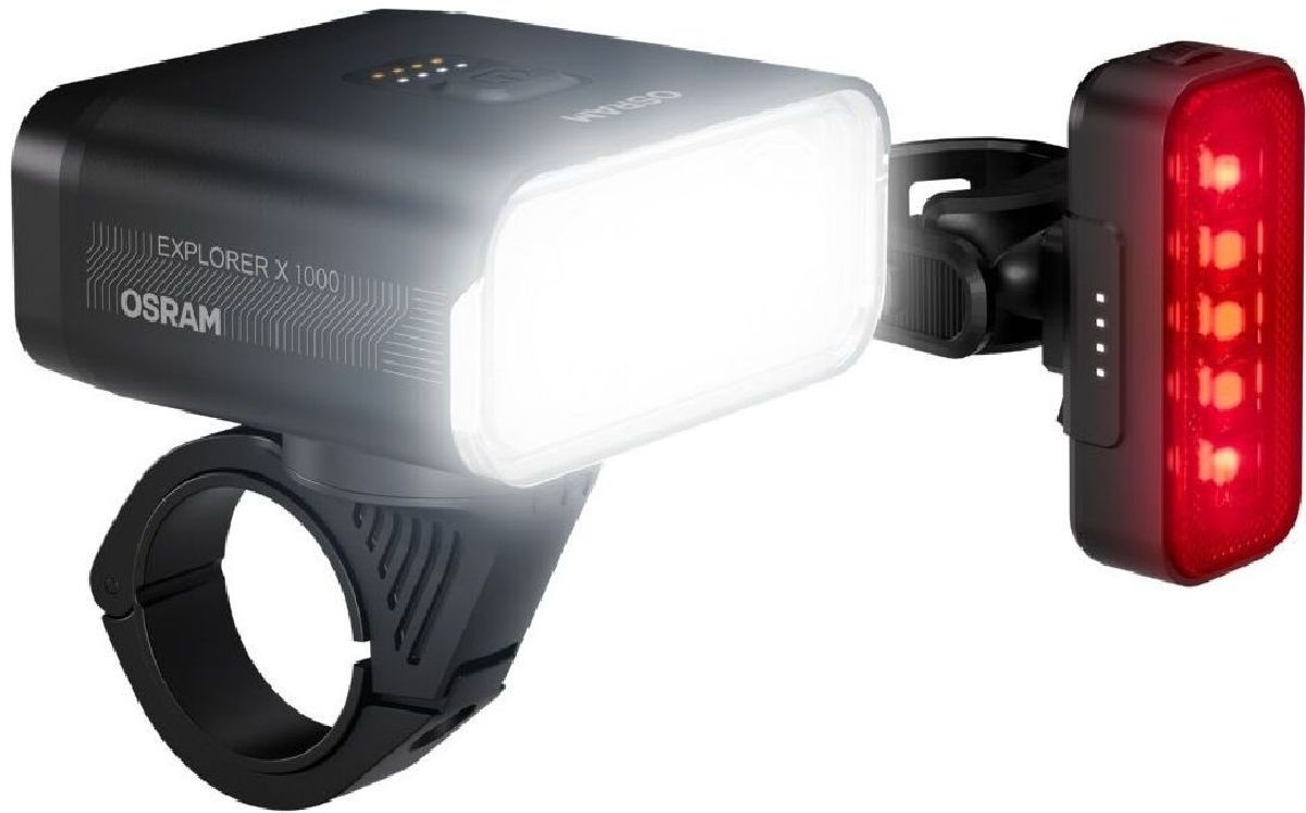 LEDsBIKE EXPLORER X 1000 SET Fahrradleuchten-Set