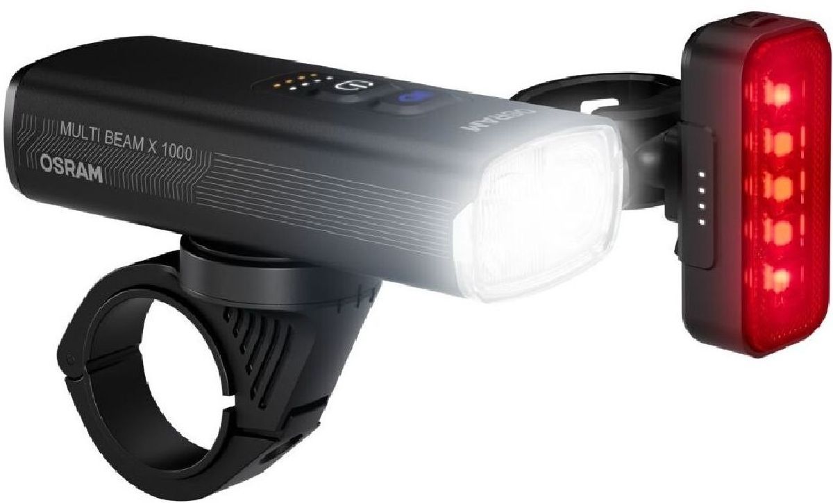 LEDsBIKE MULTI BEAM X 1000 SET Fahrradleuchten-Set