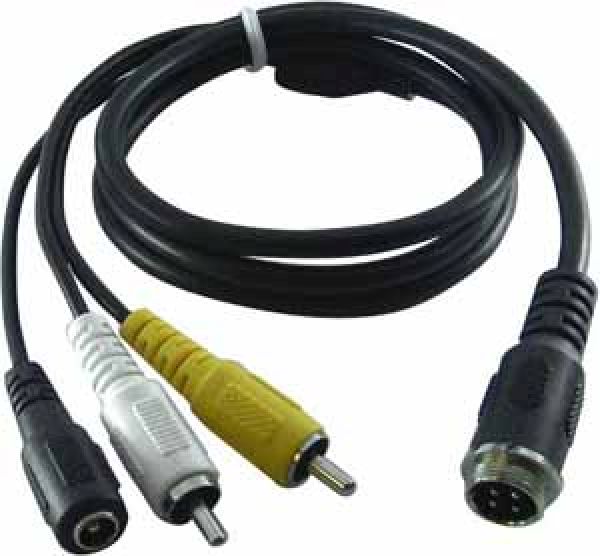 EyeSystem 4PIN - Cinch M + DC Adapter f�r Fremdmonitore