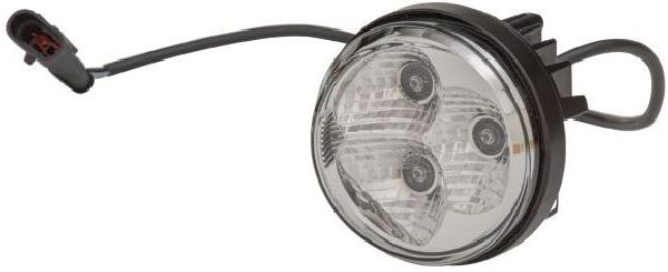 Tagfahrleuchte LED rund links