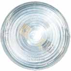 Hella Positionsleuchte weiss � 80mm, M6x20, mit Masseanschluss