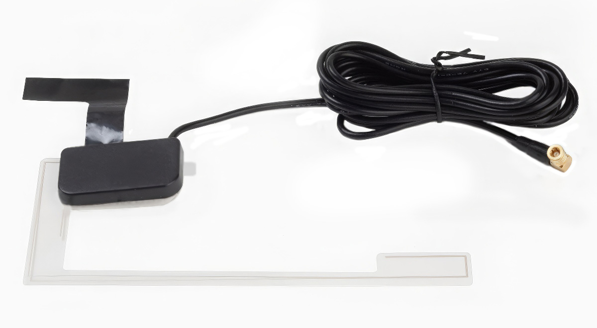 digiDAB Aktive DAB+ Antenne SMB, 3 Meter Kabel